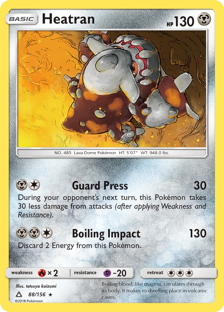 Heatran · Ultra Prisma