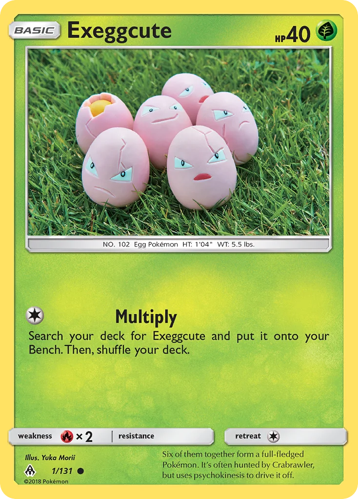Exeggcute · Forbidden Light