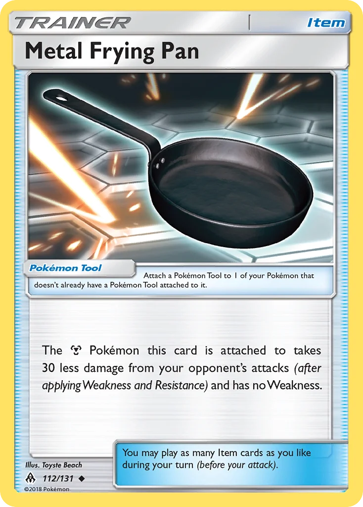 Metal Frying Pan · Forbidden Light