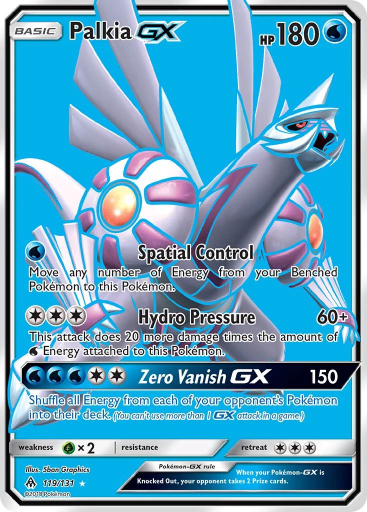 Palkia GX · Luz Proibida