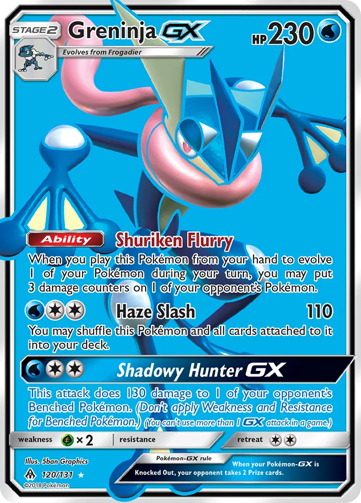 Greninja-GX · Forbidden Light