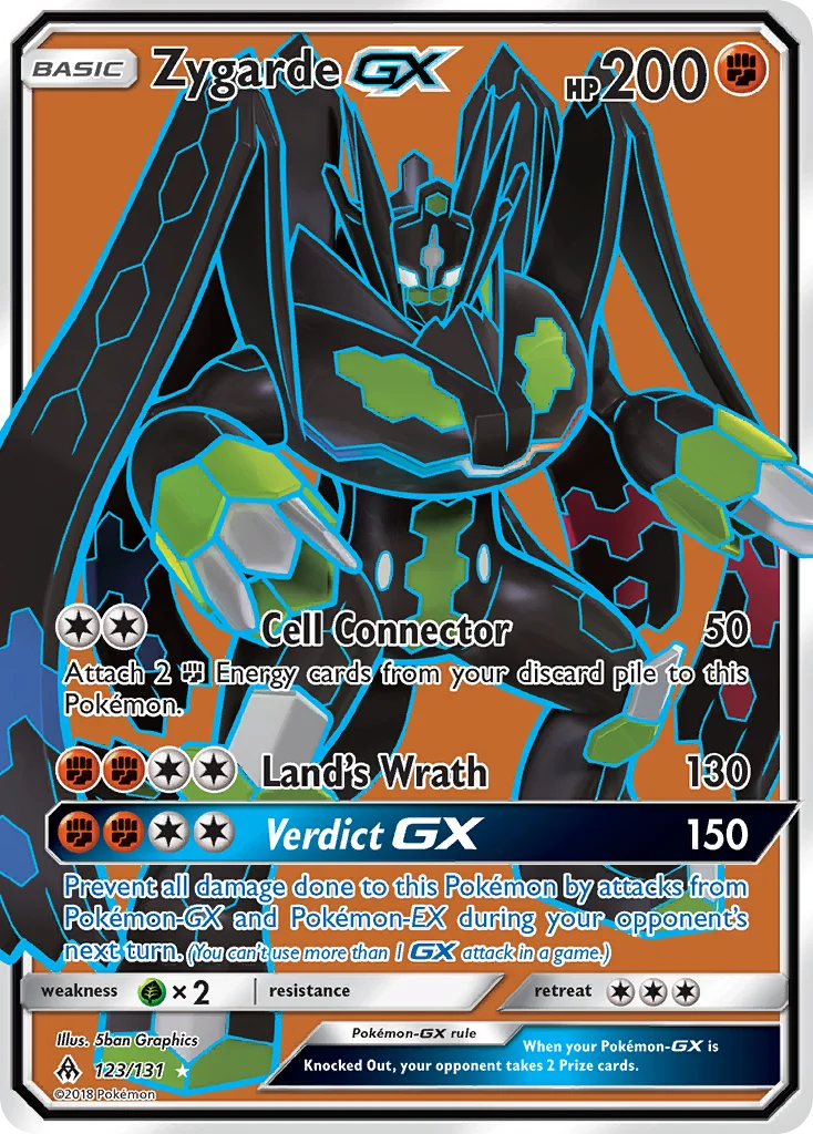 Zygarde GX · Luz Proibida