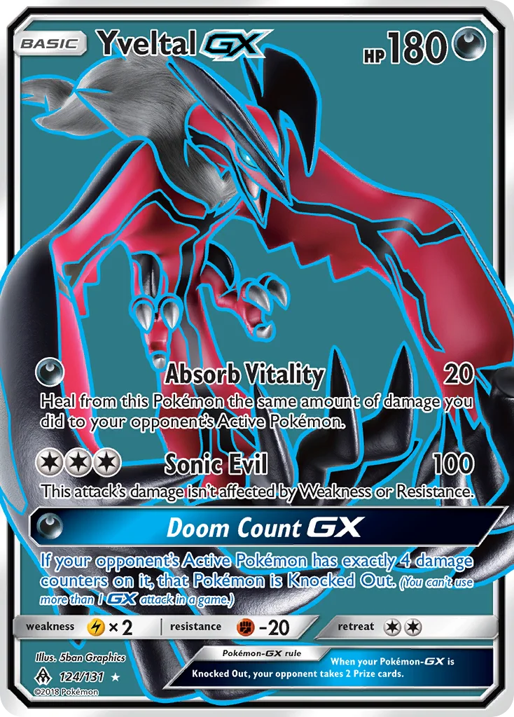 Yveltal GX · Luz Proibida