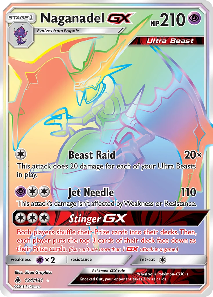 Naganadel-GX · Forbidden Light