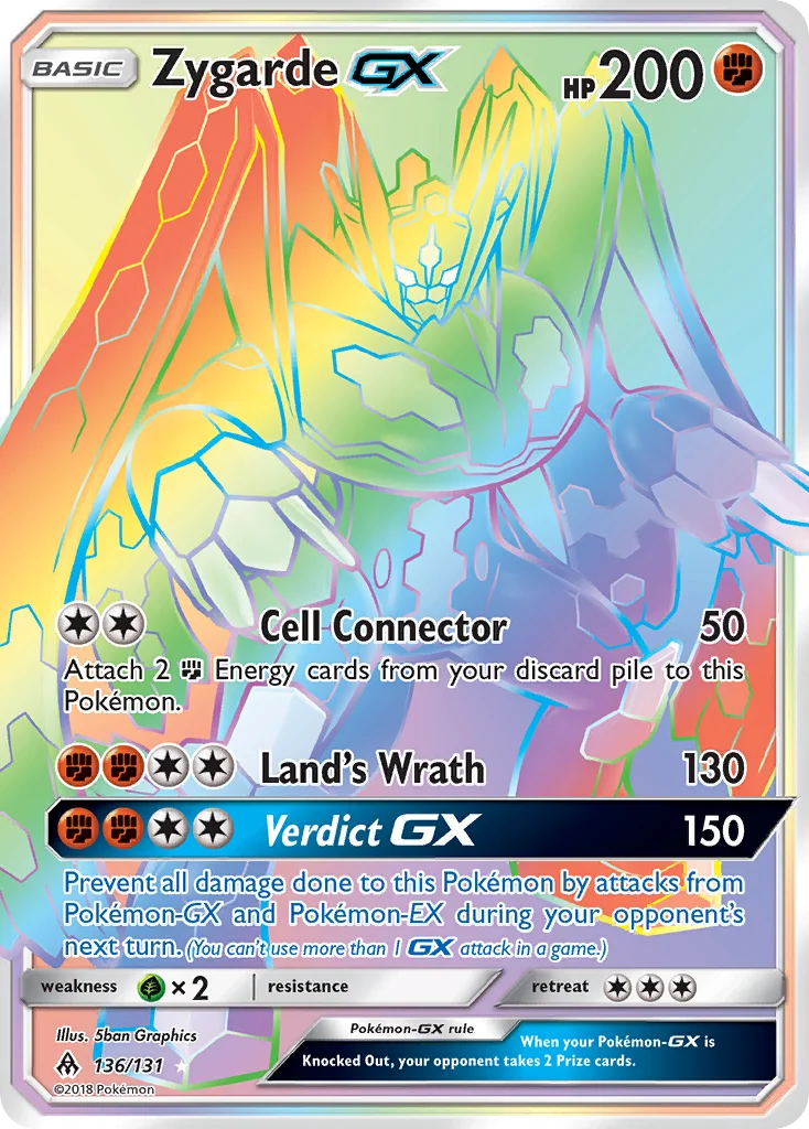 Zygarde GX · Luz Proibida