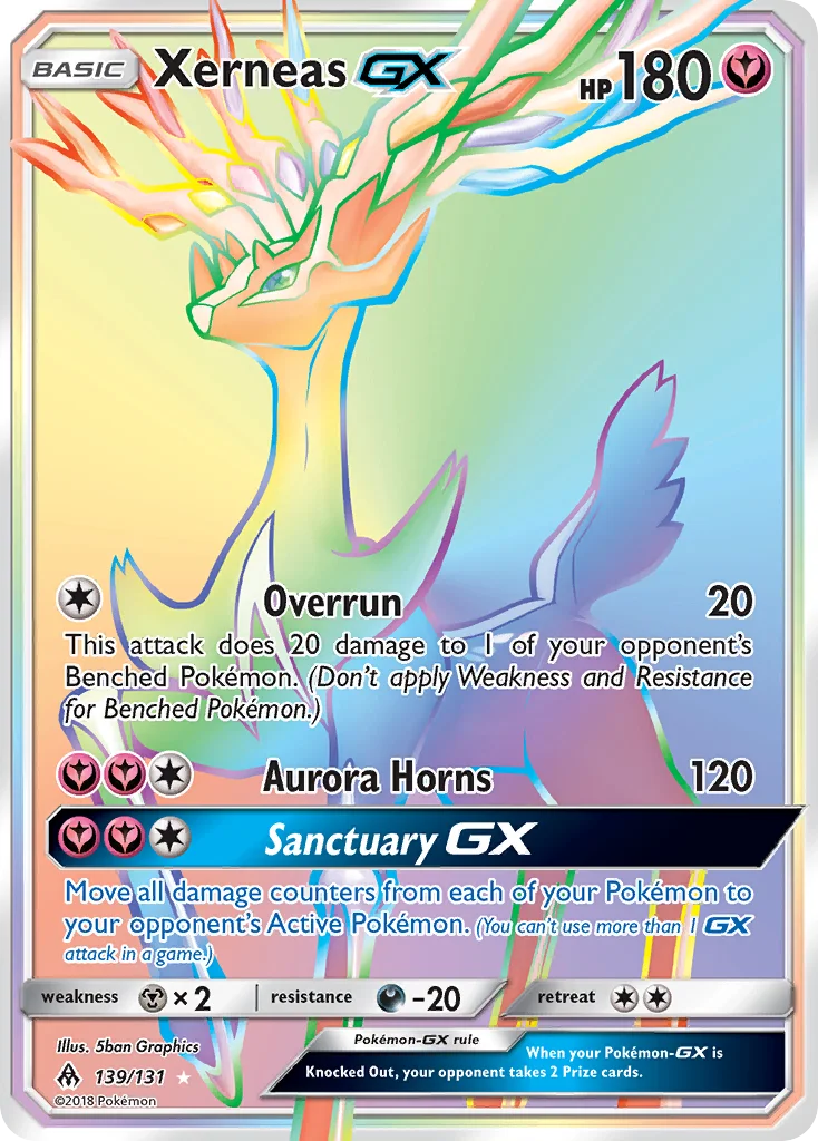 Xerneas-GX · Forbidden Light