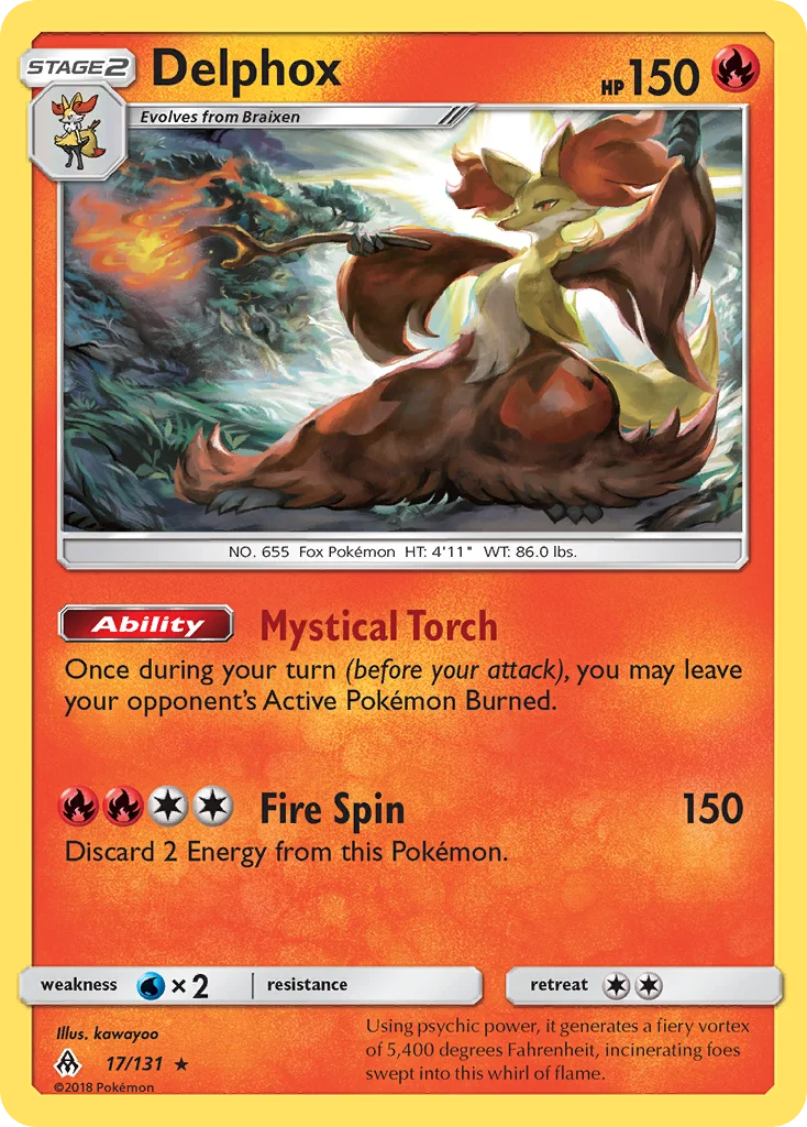 Delphox · Forbidden Light