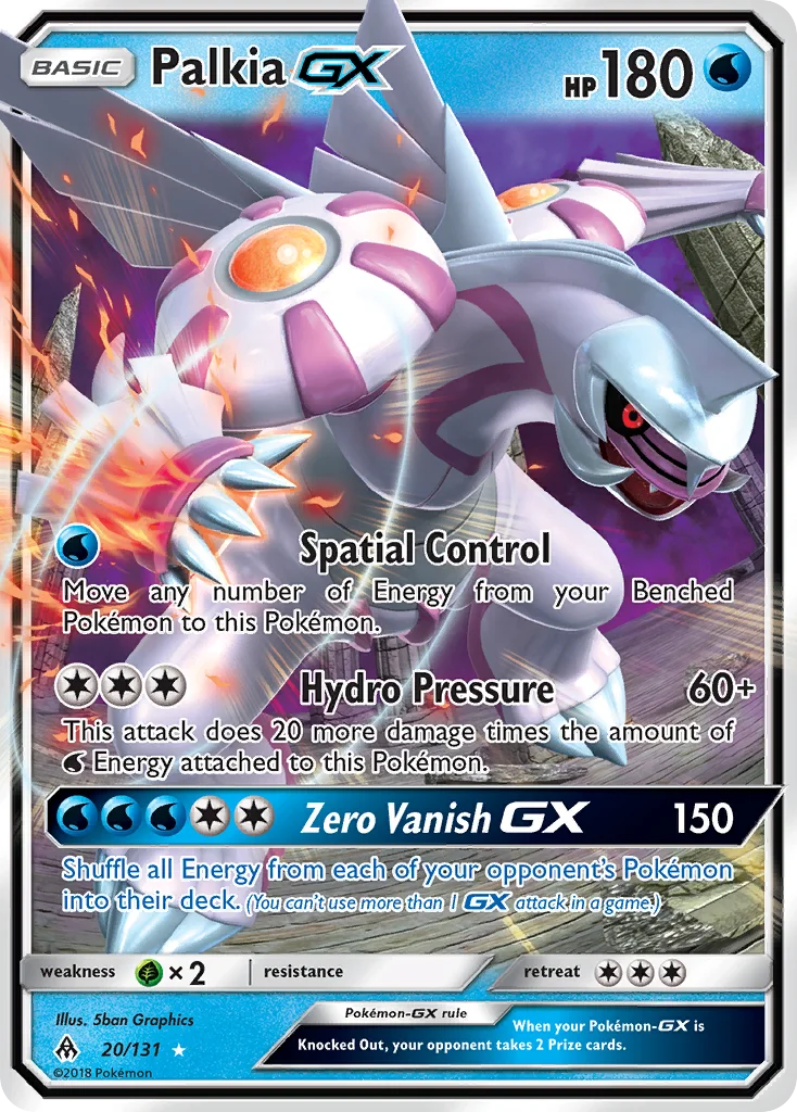 Palkia GX · Luz Proibida