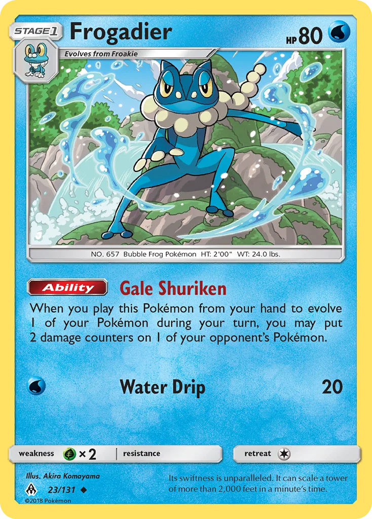 Frogadier · Luz Proibida