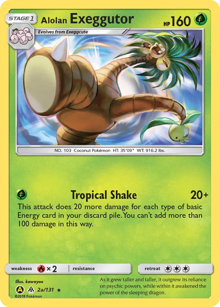 Alolan Exeggutor · Forbidden Light