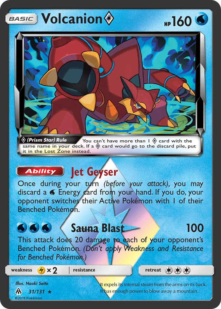 Volcanion ◇ · Forbidden Light