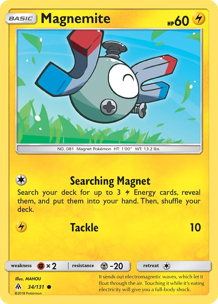 Magnemite · Forbidden Light