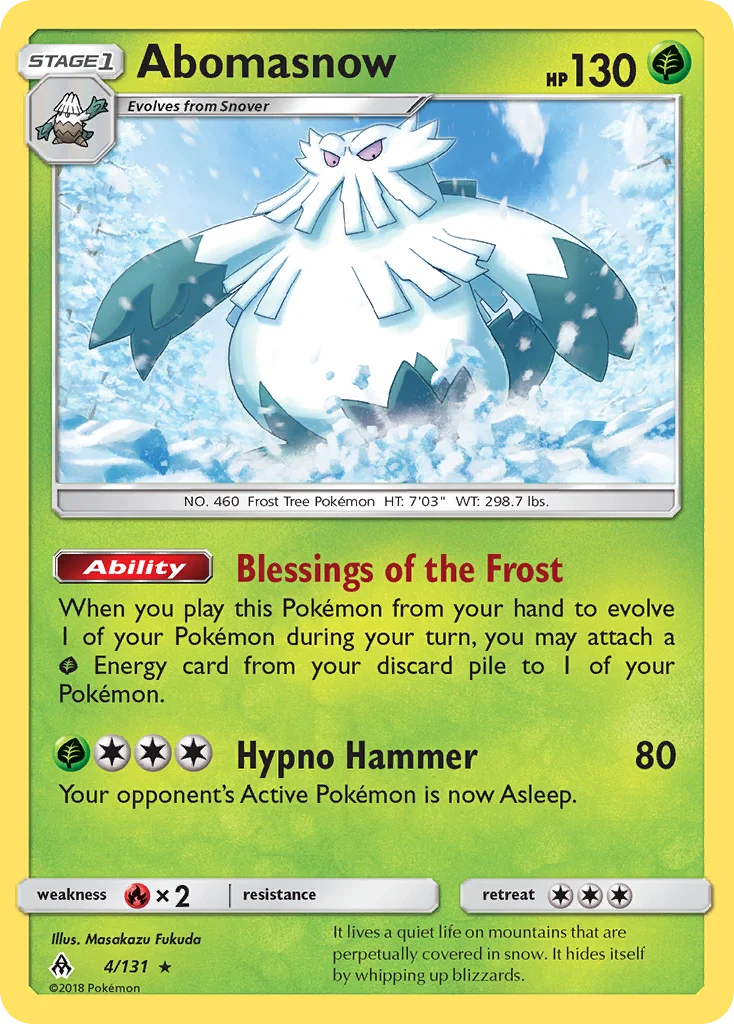 Abomasnow · Forbidden Light