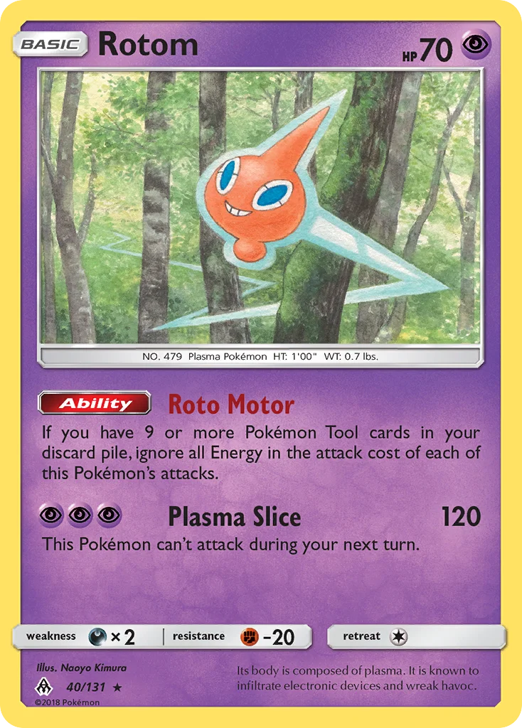 Rotom · Forbidden Light