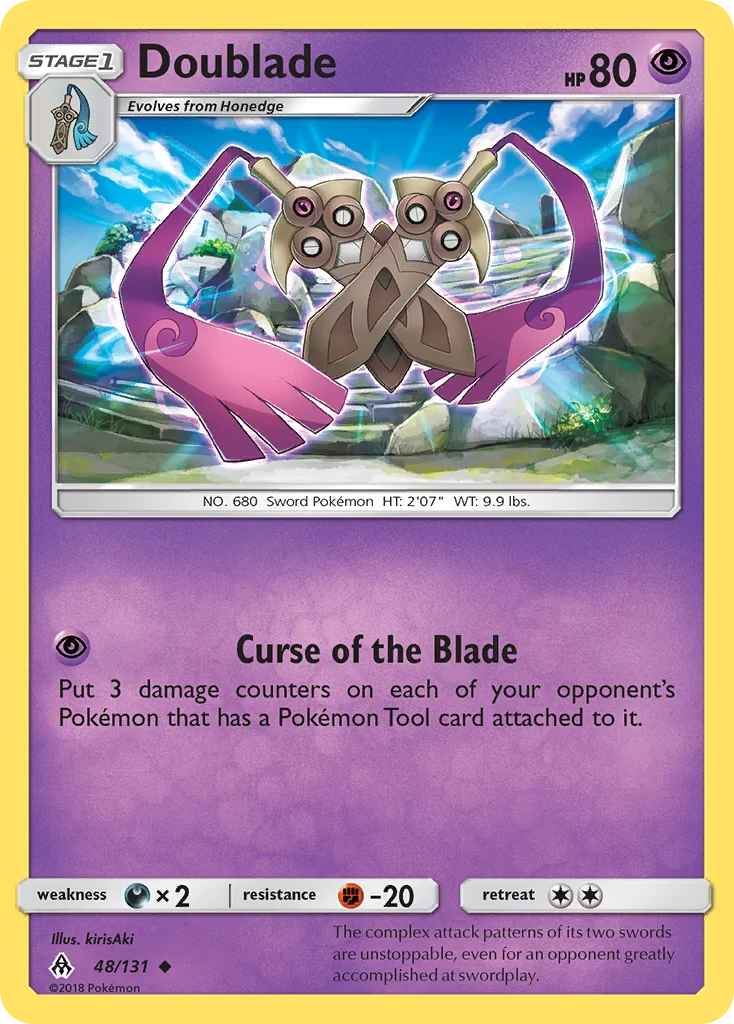 Doublade · Luz Proibida