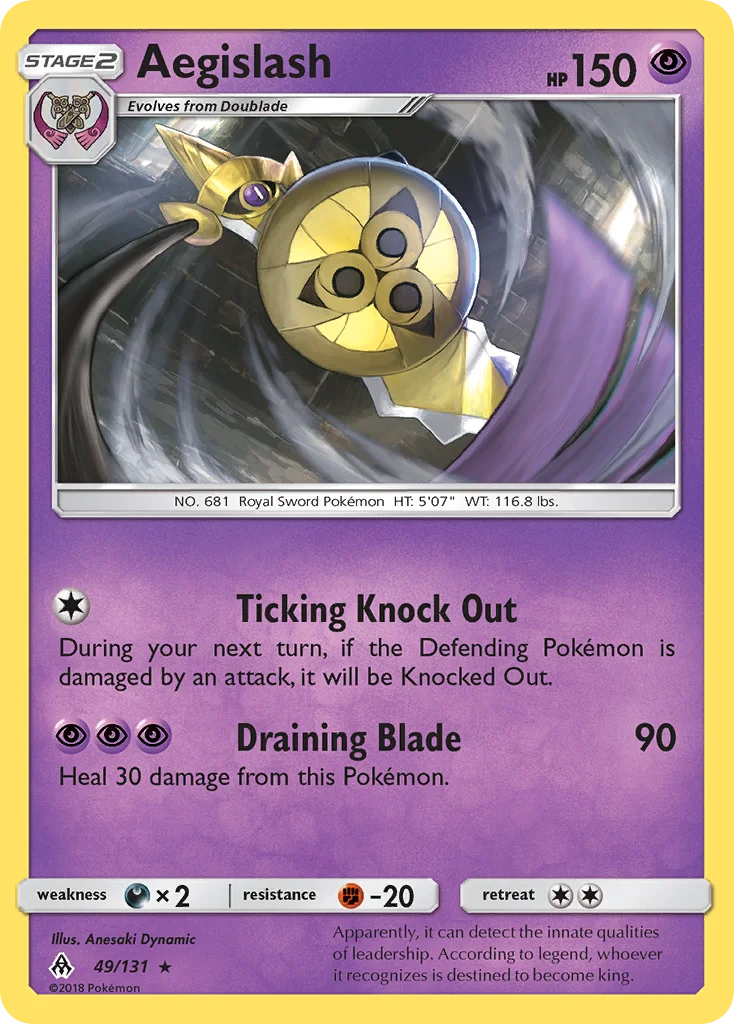 Aegislash · Forbidden Light