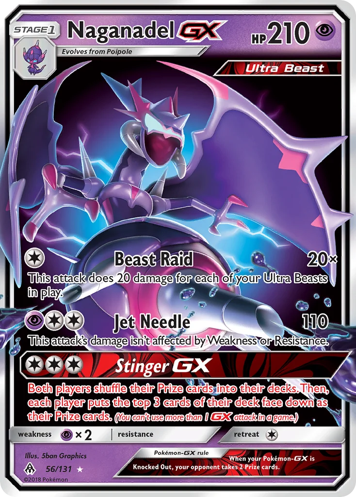 Naganadel-GX · Forbidden Light