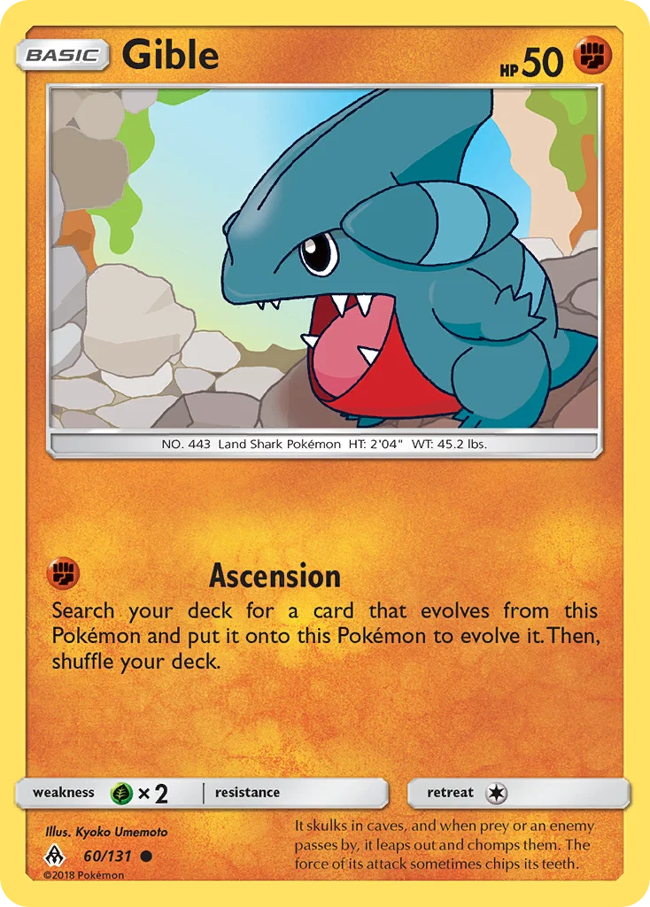 Gible · Forbidden Light