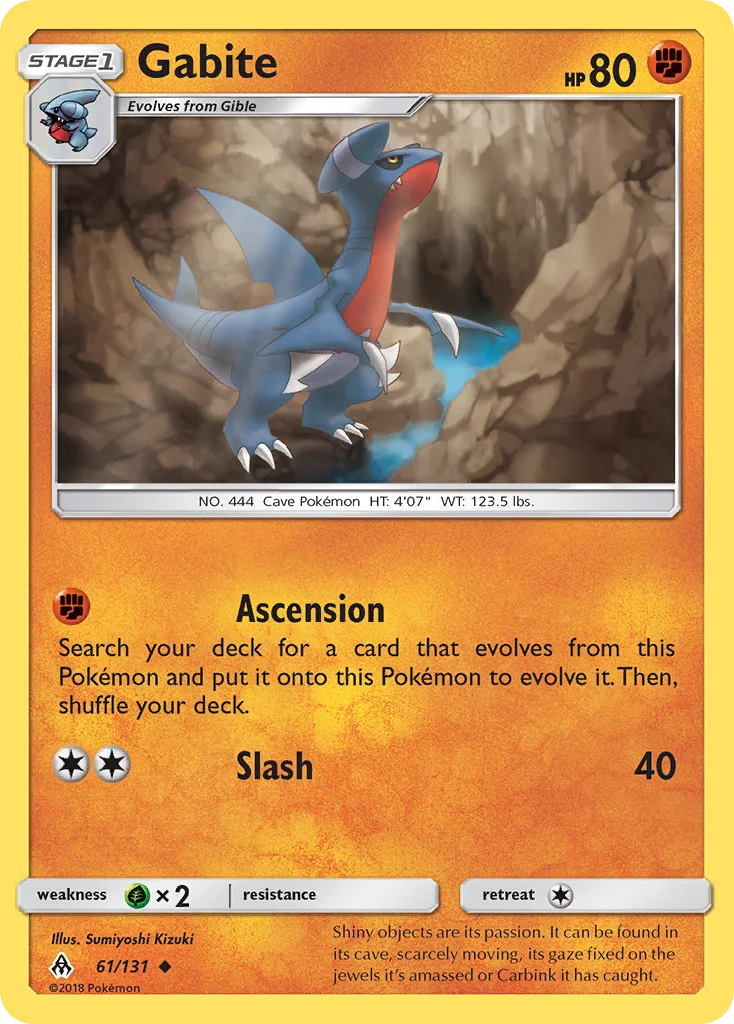 Gabite · Forbidden Light