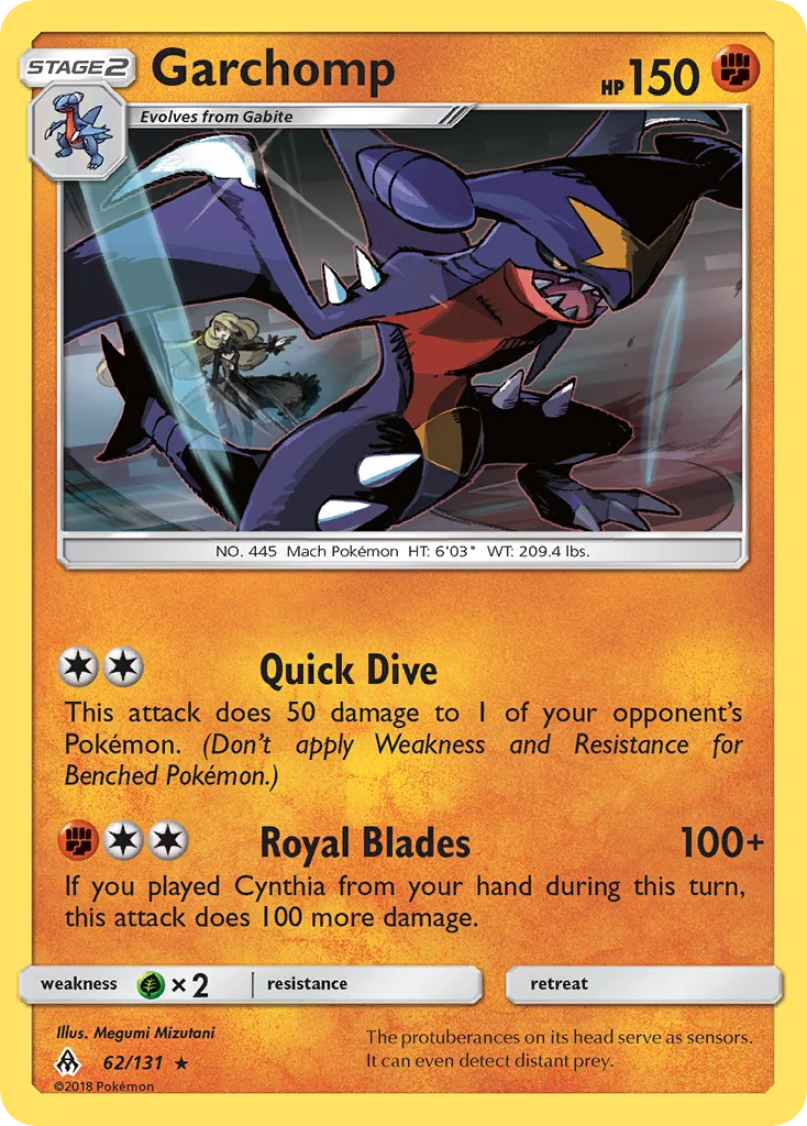 Garchomp · Forbidden Light