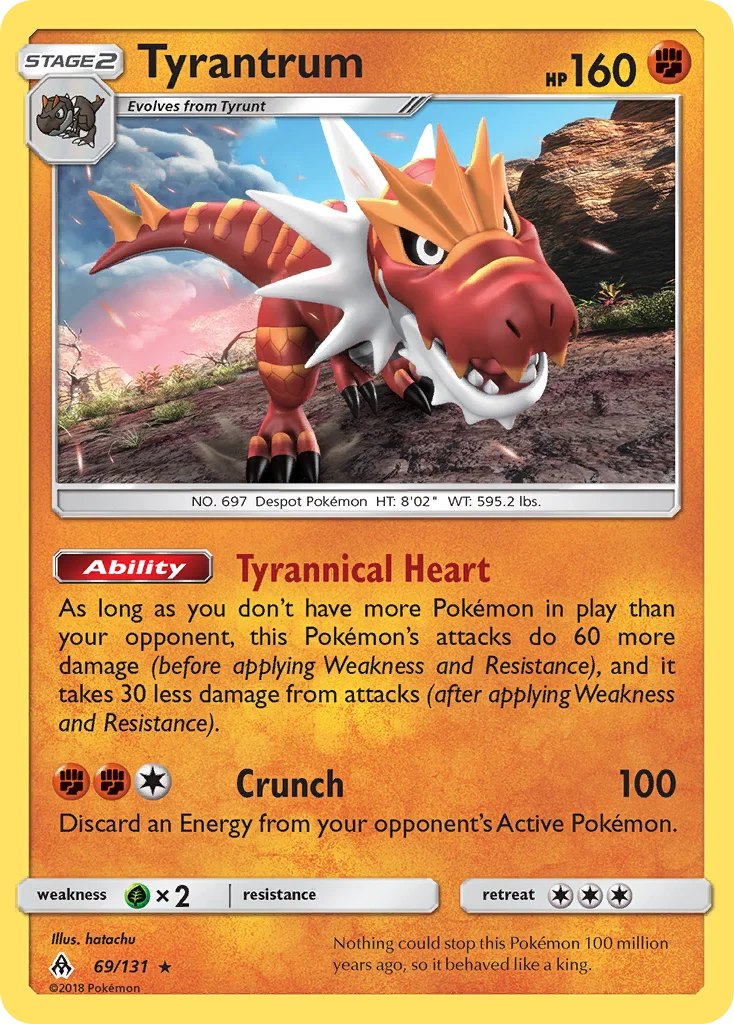 Tyrantrum · Luz Proibida