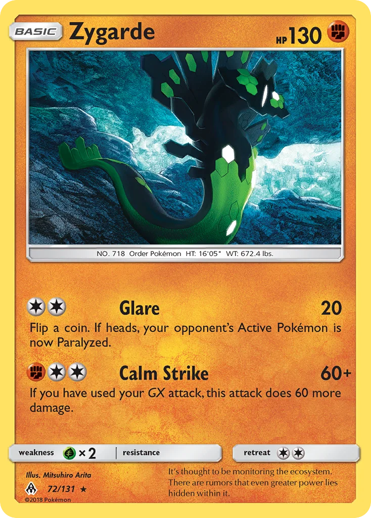 Zygarde · Luz Proibida