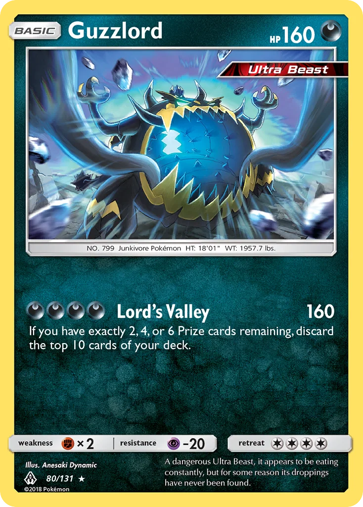 Guzzlord · Forbidden Light