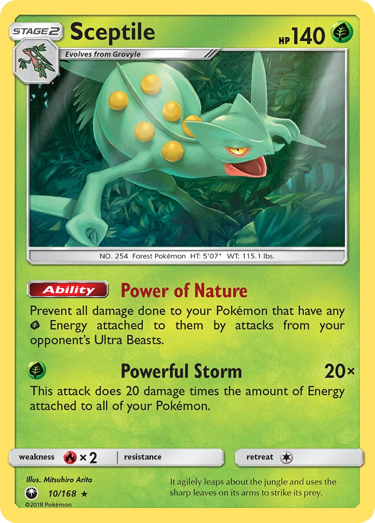 Sceptile · Celestial Storm