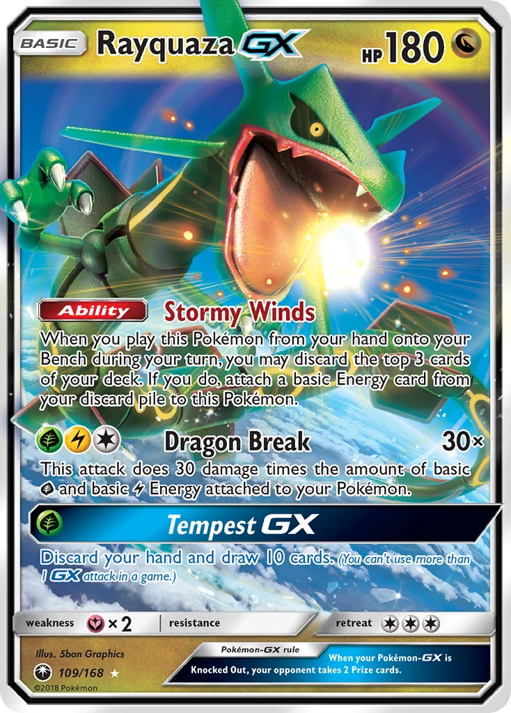 Rayquaza-GX · Celestial Storm