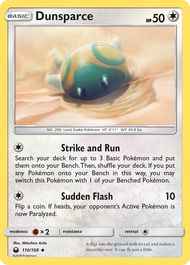 Dunsparce · Celestial Storm