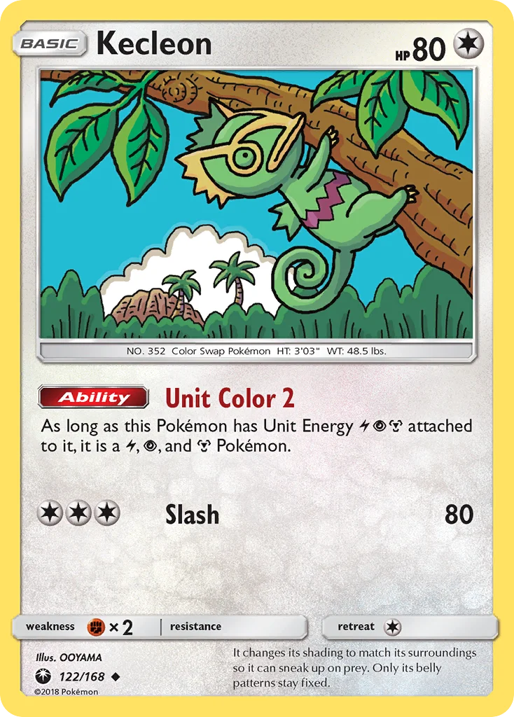 Kecleon · Tempestade Celestial