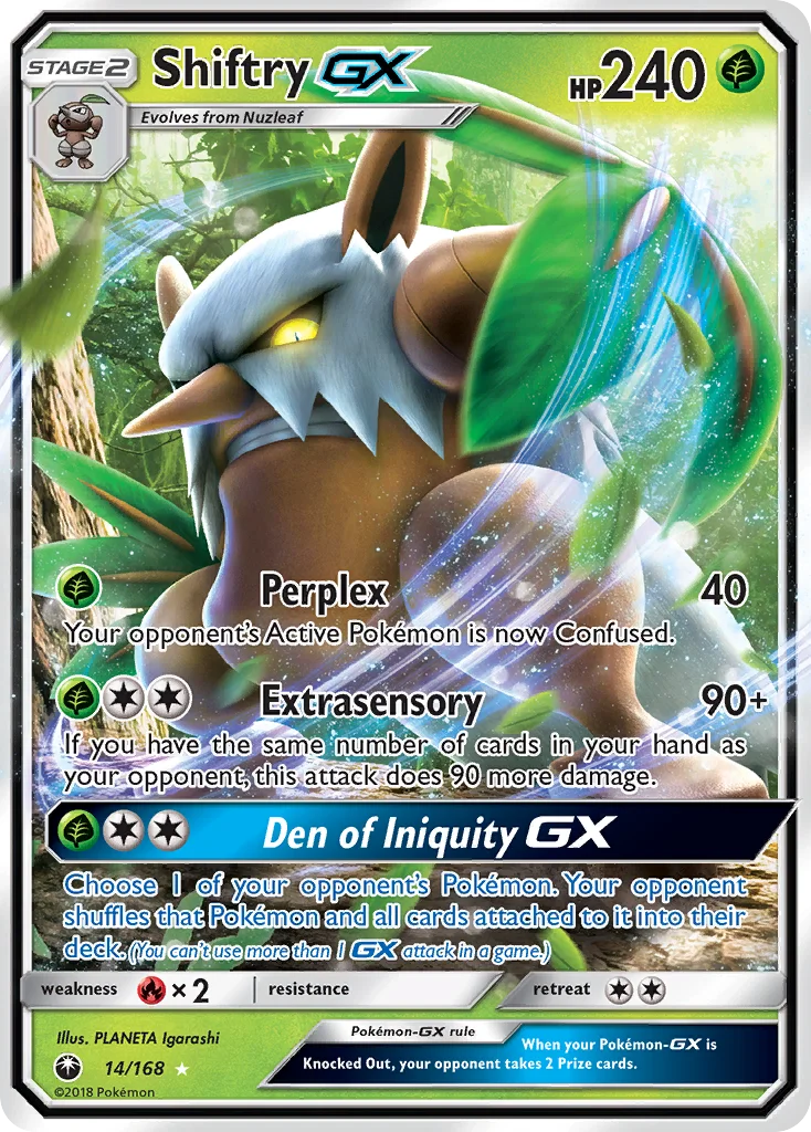 Shiftry-GX · Celestial Storm
