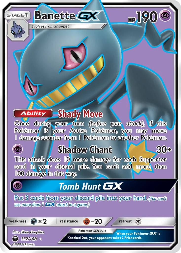 Banette-GX · Celestial Storm