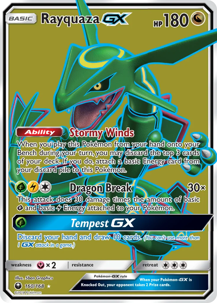 Rayquaza-GX · Celestial Storm