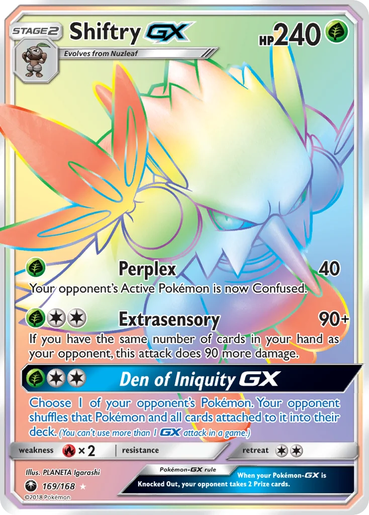 Shiftry GX · Tempestade Celestial
