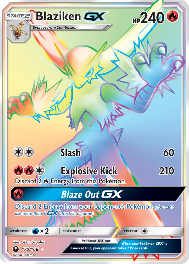 Blaziken-GX · Celestial Storm