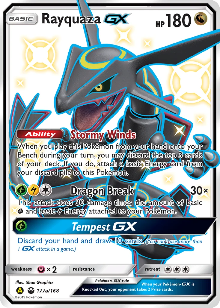 Rayquaza-GX · Celestial Storm