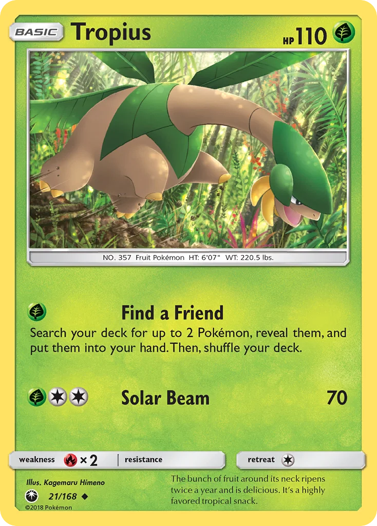 Tropius · Celestial Storm