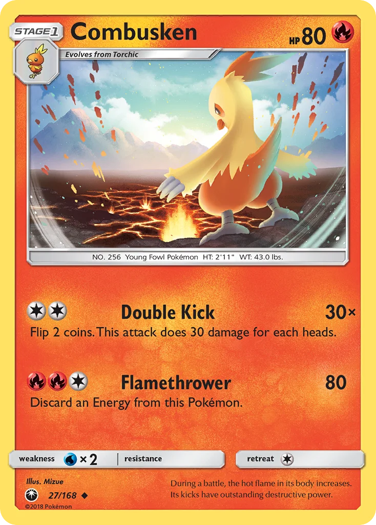 Combusken · Celestial Storm