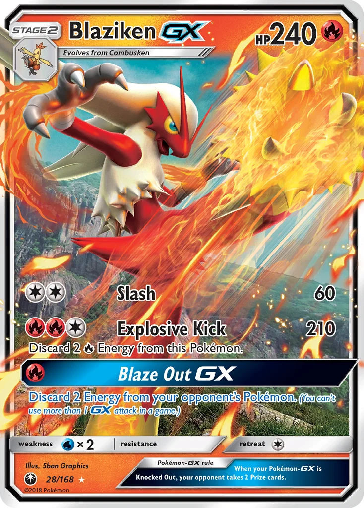 Blaziken-GX · Celestial Storm