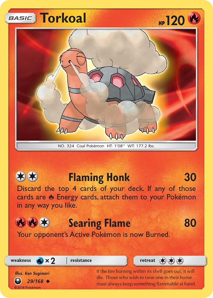 Torkoal · Celestial Storm