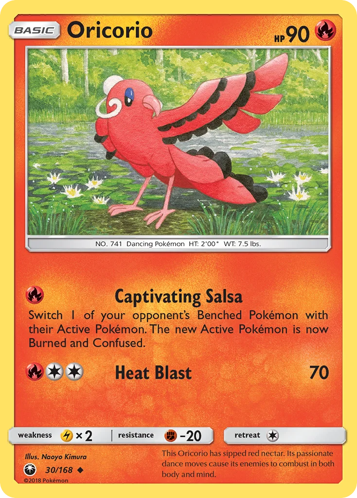 Oricorio · Tempestade Celestial