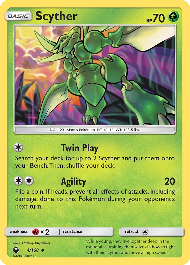 Scyther · Celestial Storm