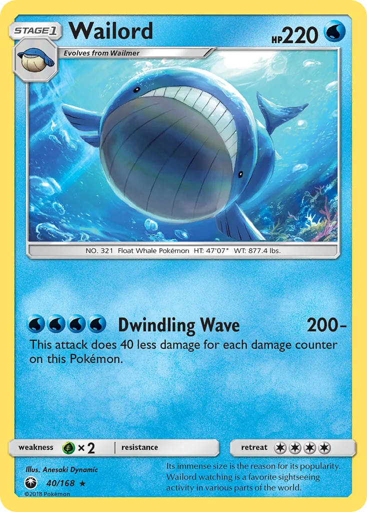 Wailord · Celestial Storm