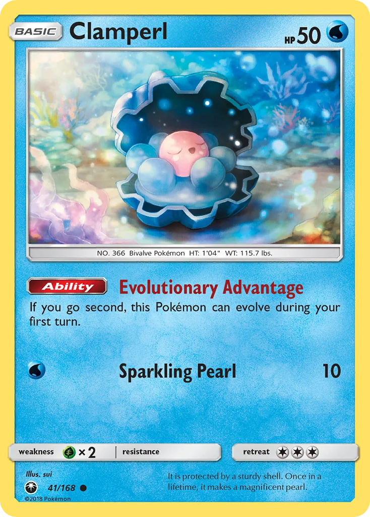 Clamperl · Celestial Storm