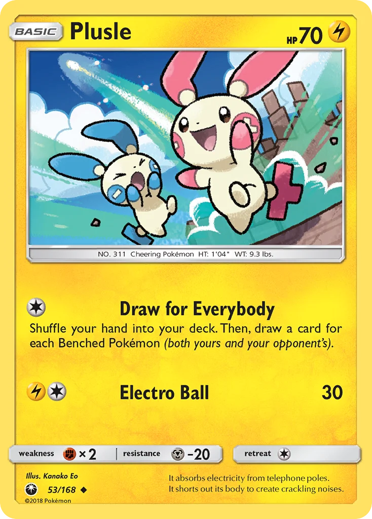 Plusle · Celestial Storm