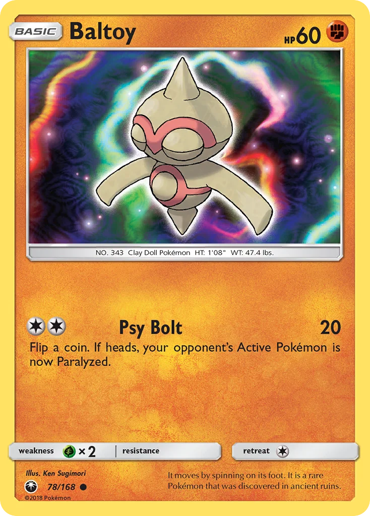 Baltoy · Celestial Storm