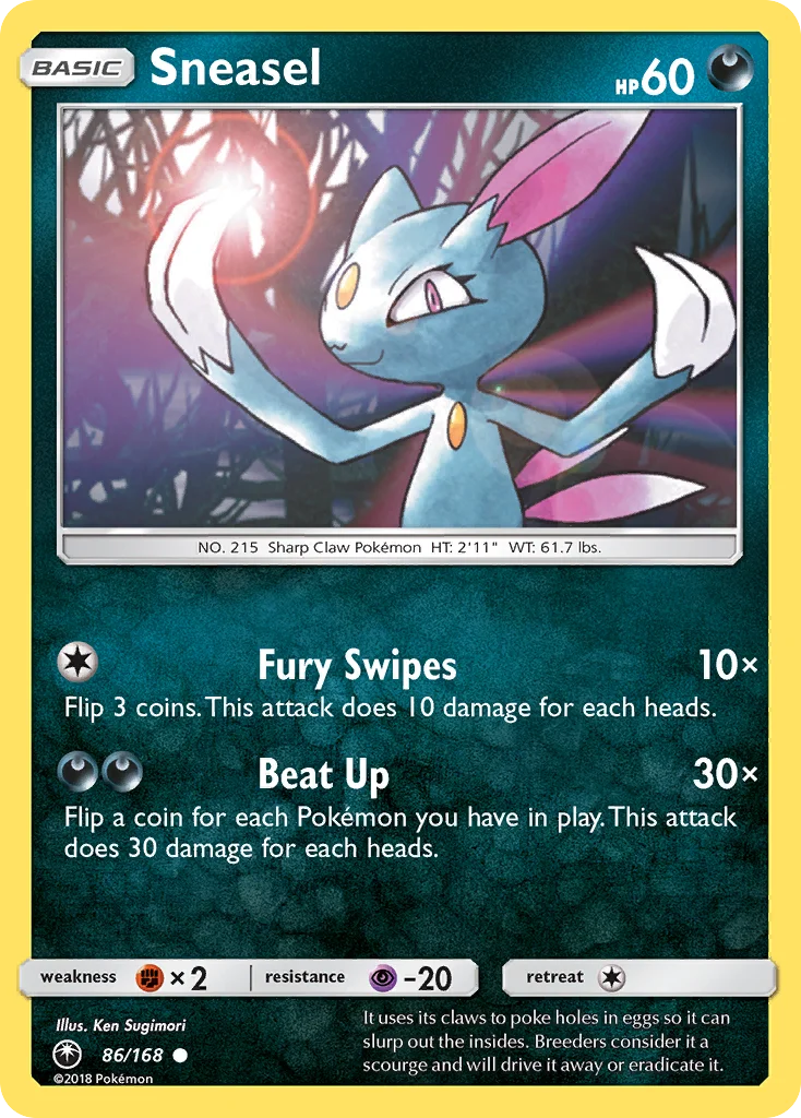 Sneasel · Tempestade Celestial