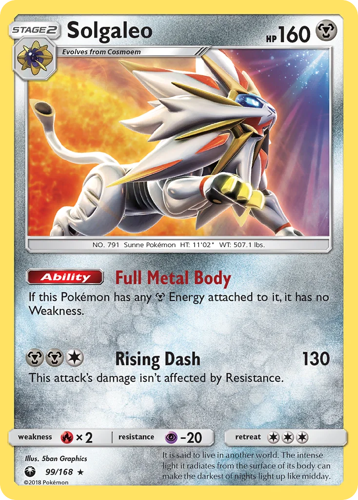 Solgaleo · Celestial Storm