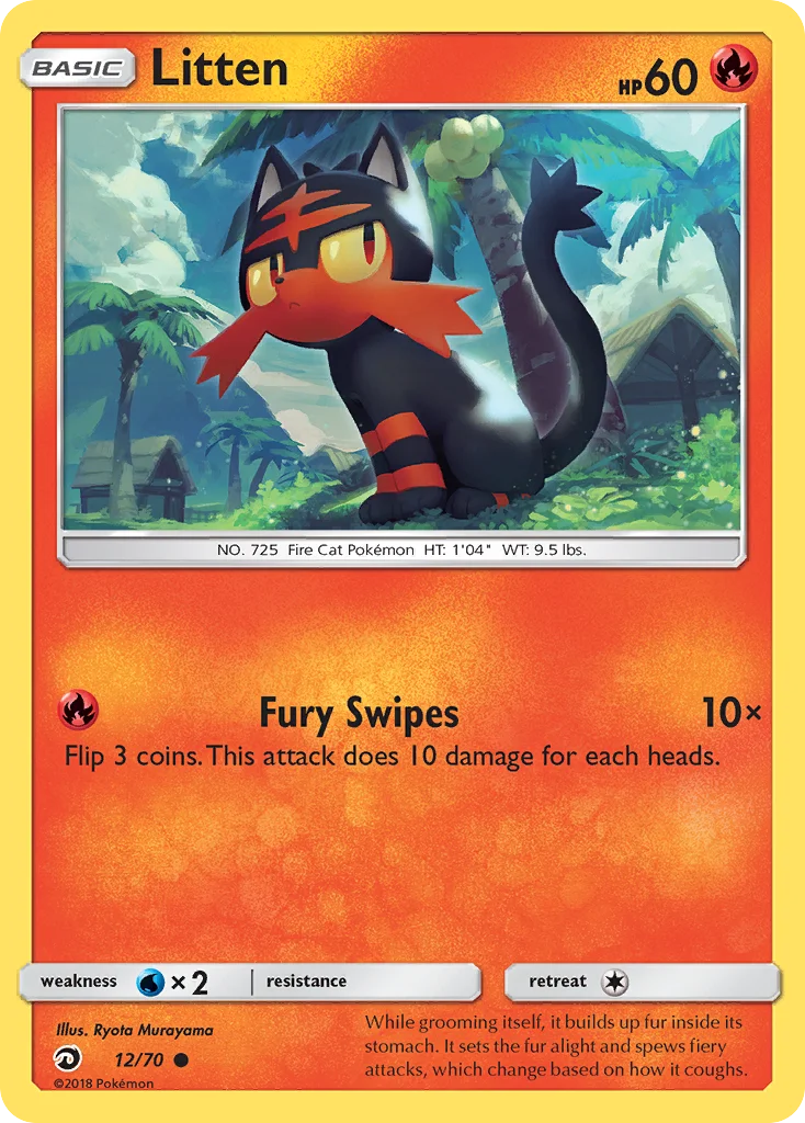 Litten · Dragon Majesty